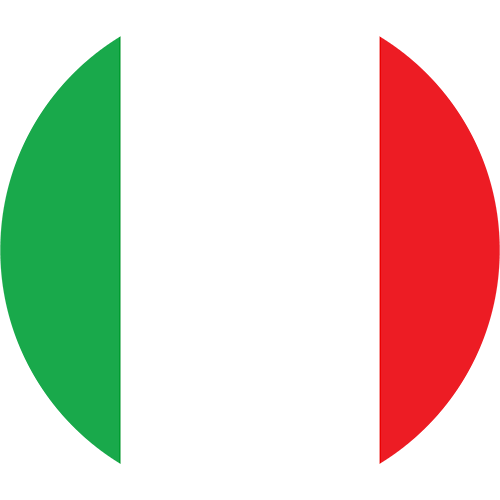 Italy flag - Novavax